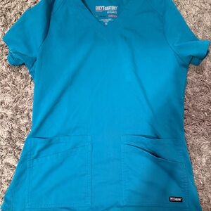 Grey's Anatomy Blue Scrub set